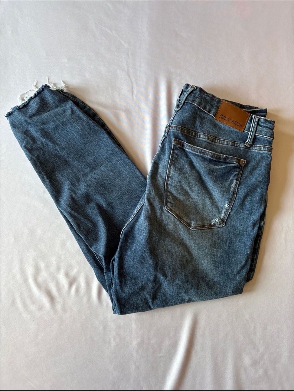 Judy Blue Women's Faded Blue Skinny Jeans